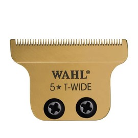 Wahl Professional Gold - Hoja ancha en T para la serie 5 estrellas Detailer Li Gold Trimmer, para peluqueros profesionales y estilistas Artículo 2215-700