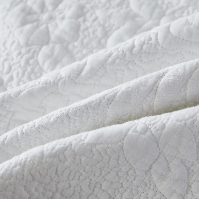 Brandream Quilted Pillow Shams Cotton Set of 2 King Size