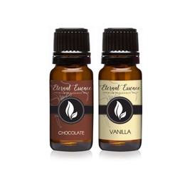 Eternal Essence Oils 2 Pack 10ml Premium Fragrance Oil - Chocolate & Vanilla - for Candle, Soap Making, Aromatherapy, Diffusers, Home Care, & Humidifiers