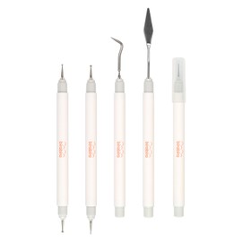 Bira Craft 5 pcs Hand Tools Set, Spatula Hook Piercing Tool Embossing Stylus