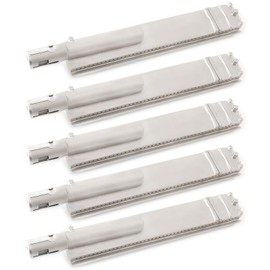 Beurbcikue Cast 304 Stainless Steel Burner for Bull Brahma Grill Replacement Parts for Bull Angus Lonestar Outlaw, Cal Flame, Blaze, Aussie, Barbeques Galore Turbo, 5 Pack BBQ Replacement Parts