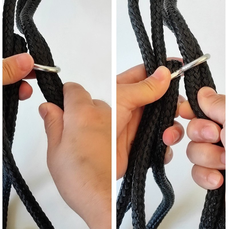 Saucer Tree Swing Ropes Pack of 2-Support 400lbs 59in Length