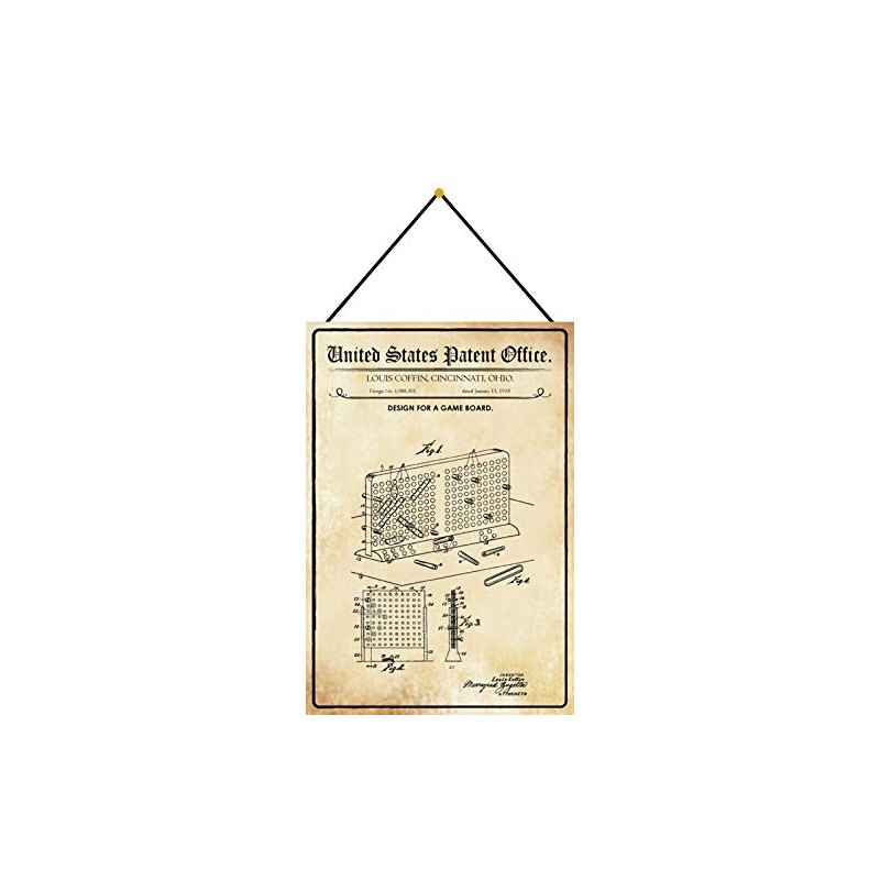 Blechschild With cord 30 x 20 cm United States Patent
