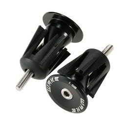 Wake Bar End Plugs Black Handlebar End Caps Bike Handlebar Plugs Road Bike Mountain Bike MTB BMX,24mm*16mm