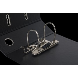 Elba Rado Plastic Folder A5 Landscape 7.5 cm Wide Black