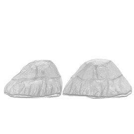 HAIBEIR Hat Rain Cover Hat Protector PVC Pack of 2 Clear Elastic Hat Cover for Men Women Western Sun Fedora Cowboy Hats Colourless, transparent, M