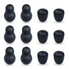 12Pcs Stethoscope Ear Tips Replacement for Littmann, Small/Medium Ear Tips