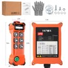 6 Channel Industrial Wireless Crane Radio Remote Control for 110V