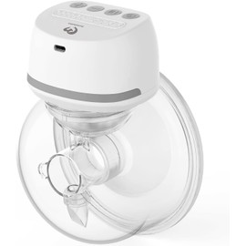 Bellababy Electric Portable Breast Pump, Quiet and Painless, 4 Modes and 6 Levels of Suction, Portable Electric Breast Pump, 24 mm