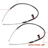 A-Premium Rear Driver and Passenger Side Parking Brake Cable Assembly