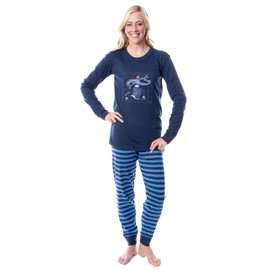 INTIMO Avatar: The Last Airbender Katara 2 Piece Long Sleeve Pajama Set, Adult, M