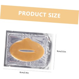 25 Piezas Mascarilla Labial de Gel Hidratante para Labios Secos Almohadillas de Gel Nutritivas Cuidado Labial Alisar Labios el Dormitorio