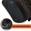 WELKINLAND 36-Pockets Electrician Backpack, Hard-Based HVAC Backpacks, Waxed-Canvas Technician Backpack,