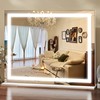 ROLOVE 23x18 Inch Lighted Vanity Mirror, 3-Color Dimmable LED &