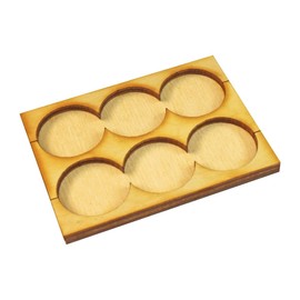 LITKO 3x2 Formation Rank Tray for 25mm Circle Bases
