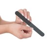 Professional Quality Nail File, Black 4 Way, White Center (100-180/240-600)