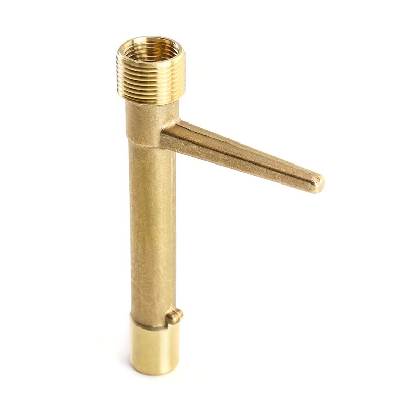QWORK Quick Coupling Valve Key, 3/4 Inch Brass Irrigation Tool