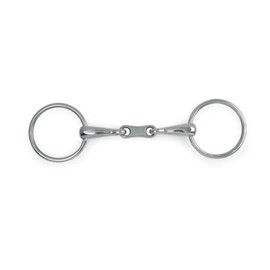 Shires French Link Loose Ring Snaffle-As supplied 5 1/2"