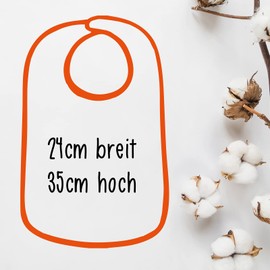 Huuraa Baby Lätzchen Bike Rider Fahrrad Unisex Latz Größe Babypink mit Motiv für alle Biker Geschenk Idee für Neugeborene und Kleinkinder