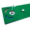 PGA Tour Unisex Ball, Ausrichtungswerkzeug und Trainingsdvd 1,8 m Puttingmatte