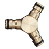 Cornat FLOR89535 Y-Distributing of Brass, Multicolour