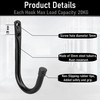 PiPaFox Heavy Duty Garage Storage Hooks, J Utility Garage Wall