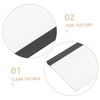 CHILDWEET 10pcs Car Window Tint Tools Rectangular Rubber Squeegee Vinyl