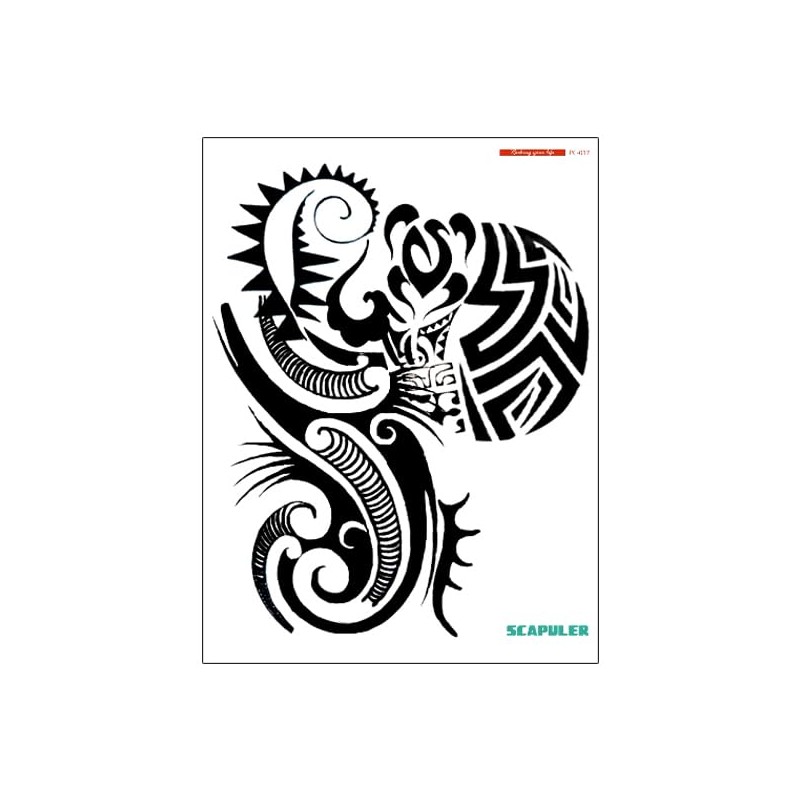Arm Tattoo Shoulder Tattoo Tribal Tattoo Temporary Upper Arm Tattoo