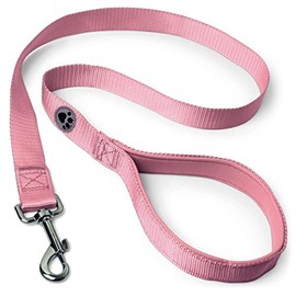 iGadgitz Home U7158 Padded Dog Lead, Padded Handle Dog Lead, Padded Dog Leash -Pink -180cm (1.8m) 6ft