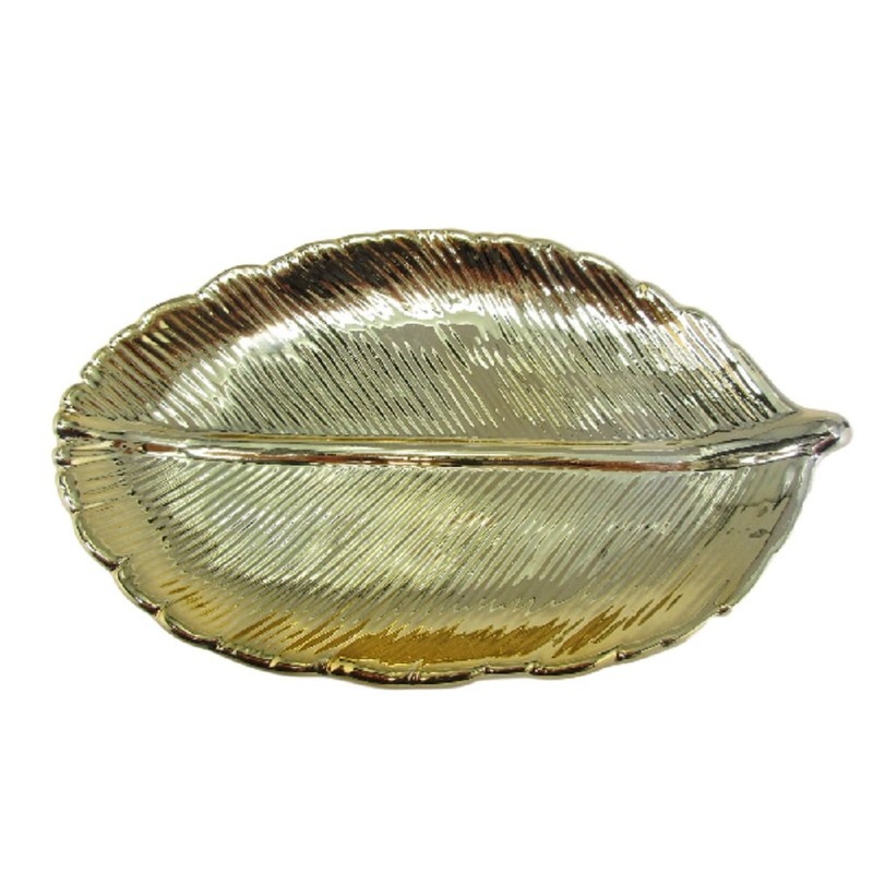 RELIGHT Natural Stone, Crystal, Ripple, Feather, Small Plate, 2-piece Set,