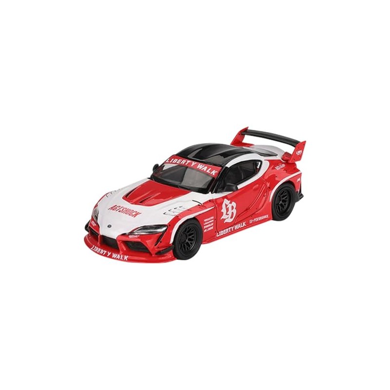 Sunrich MGT01103-L MINI GT 1/64 LBWORKS GR Supra Red/White (Left