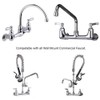 KWODE Commercial Wall Mount Faucet Installation Kit, Wall Mount Kitchen