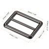 sourcing map Set of 4 Adjustable Buckle Fastener 32 mm