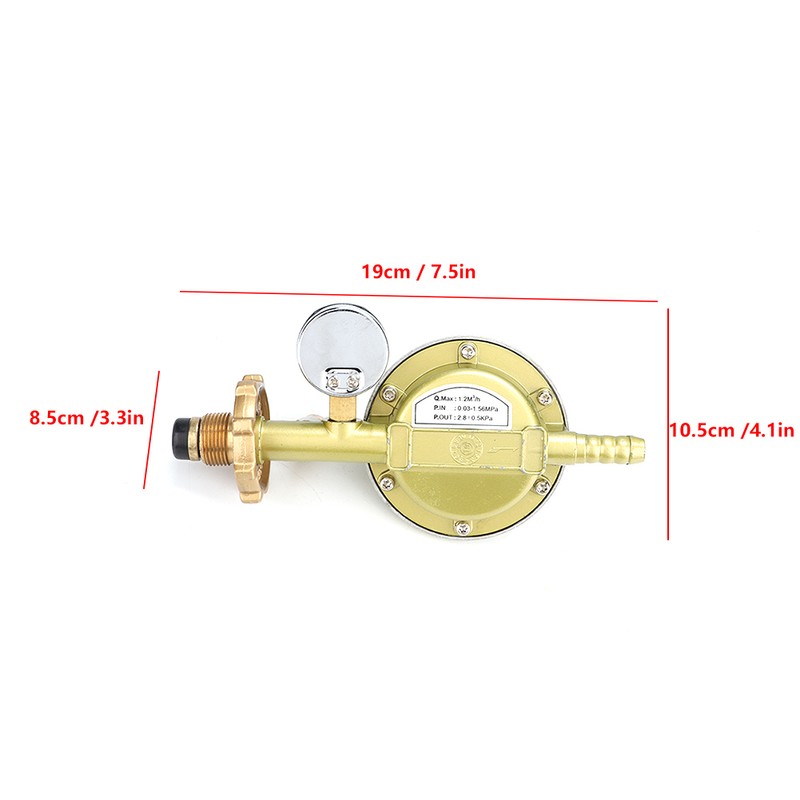 Universal Household Bottled Liquefied Petroleum Gas Pressure Regulator Valve with