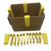 Cardboard Box Clips -Chip/Trash/Garbage Bag Clip - Set of (12)