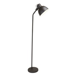 Newhouse Lighting NHFL-VE-BK Vesper Modern Floor Lamp With LED Bulb Included, Black