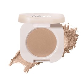 GHFCZOO Monochrome Glitter Eyeshadow Compact Case- Light Shimmer, High Pigment, Waterproof, and Blendable for Longwear Eye Makeup, 06#Bare Brown