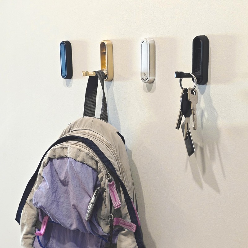 ShinYue Foldable Wall Hooks Heavy Duty - Zinc Alloy Hidden