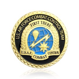 Air Force Challenge Coin USAF Combat Control Team Military Commemorative Coin Veteran Gifts for Airman