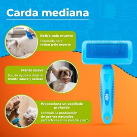 Fancypets Fancy Pets Carda para Perro Tamaño Mediano Color Azul
