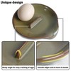 Egg Cracker & Spoon Holder, Spoon Rest for Kitchen, Ceramic