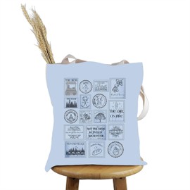 PYOUL Fantasy Movie Inspired Gift H Games Stamp Tote Bag Movie Fandom Handbag Cosplay Merch (H Games Stamp T)
