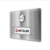 Metzler Surface-Mounted Doorbell Made of Stainless Steel – Interchangeable Name