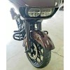 diycycleparts BLACK HARLEY HD TOURING FRONT AXLE SPIKE COVERS 2008