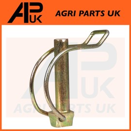 10mm x 50mm Shaft Locking Retaining Pipe Pin Lynch Tractor Trailer Lorry Digger