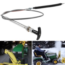 AM126215 For Snow Blower Spout Chute Control Cable Fit for 42" Snowthrower Cable 320 335 345 355D GX LX GT 240 245 260 265 285