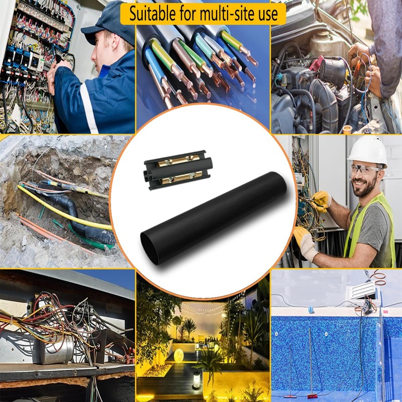 Underground Wire Splice Kit, 600V Direct Burial UF Cable Connectors