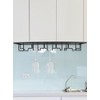 European Glass Holder Iron Hanging Wine Glass Rack Home Bar