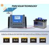 VIXKPIRR 80A Solar Charge Controller 12V 24V 36V 48V Solar