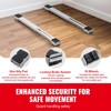 Happybuy 660 lbs Capacity Appliance Rollers, Extendable Mobile Fridge Stand